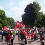 Manifestation de l'ducation nationale le 25 mai 2004 photo n2 